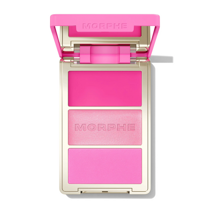 Morphe Cheek Thrills Multi-Finish Face Trio - yatch day