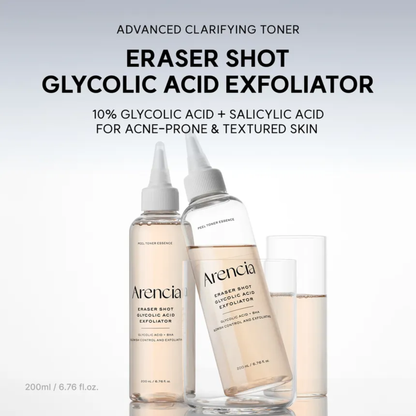 Arencia Eraser Shot Glycolic Acid Exfoliator