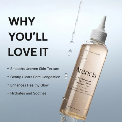 Arencia Eraser Shot Glycolic Acid Exfoliator