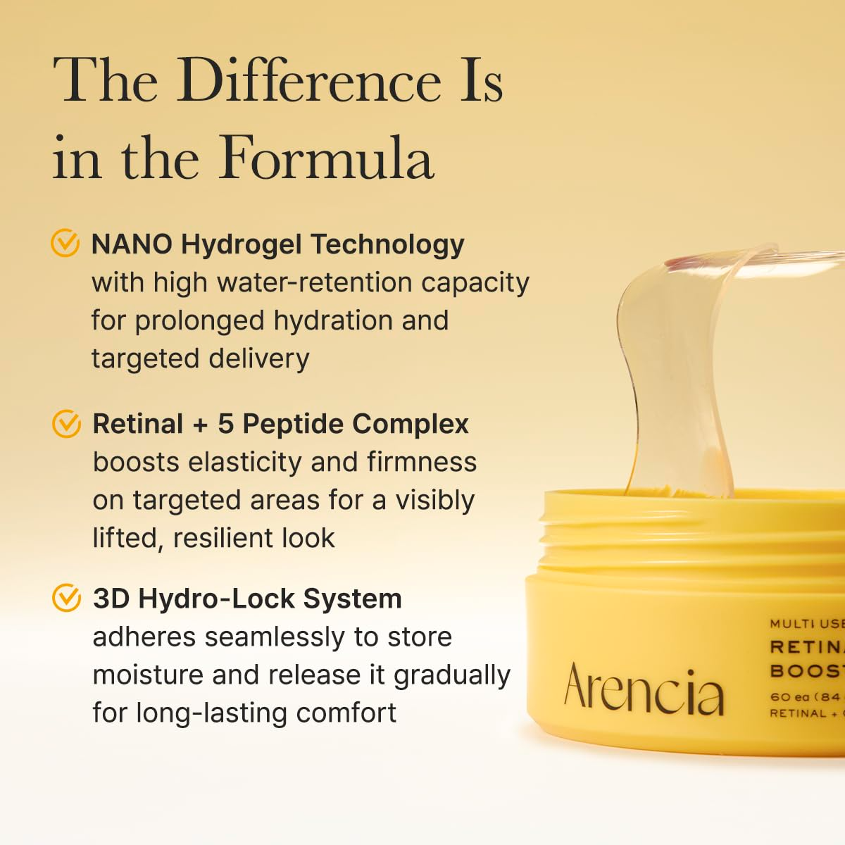 Arencia Retinal Boosting Eye Mask