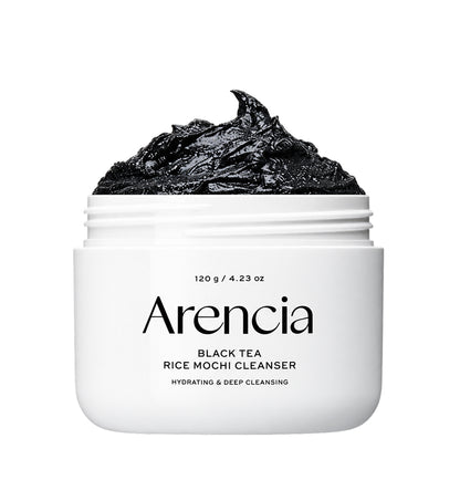 Arencia Black Tea Rice Mochi Cleanser 120g