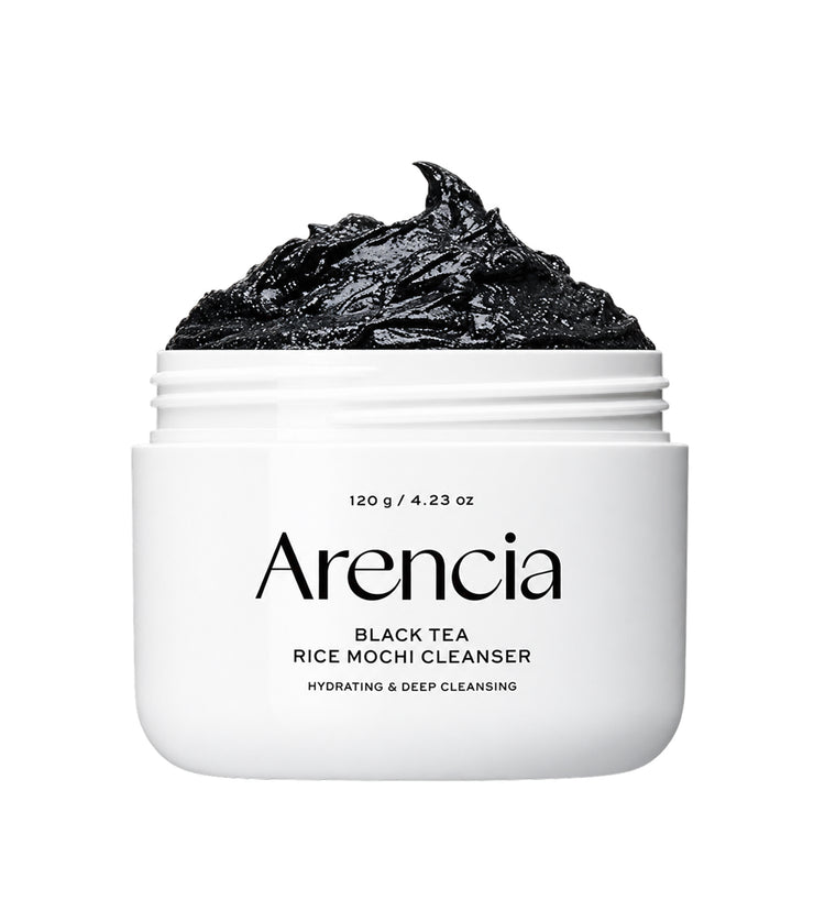 Arencia Black Tea Rice Mochi Cleanser