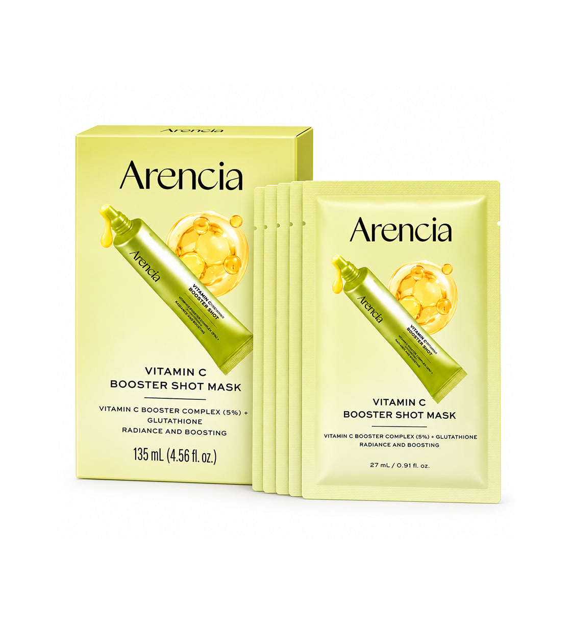 Arencia Vitamin C Booster Shot Mask