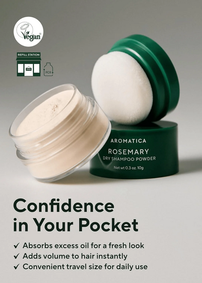 Rosemary Dry Shampoo Powder 10g