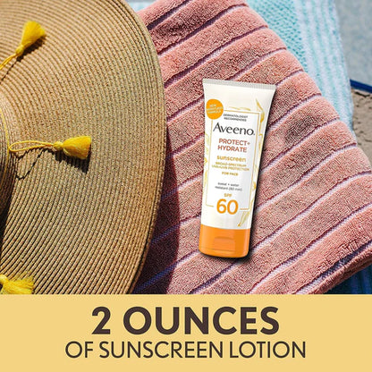 Aveeno Protect + Hydrate Sunscreen Face Lotion SPF 60