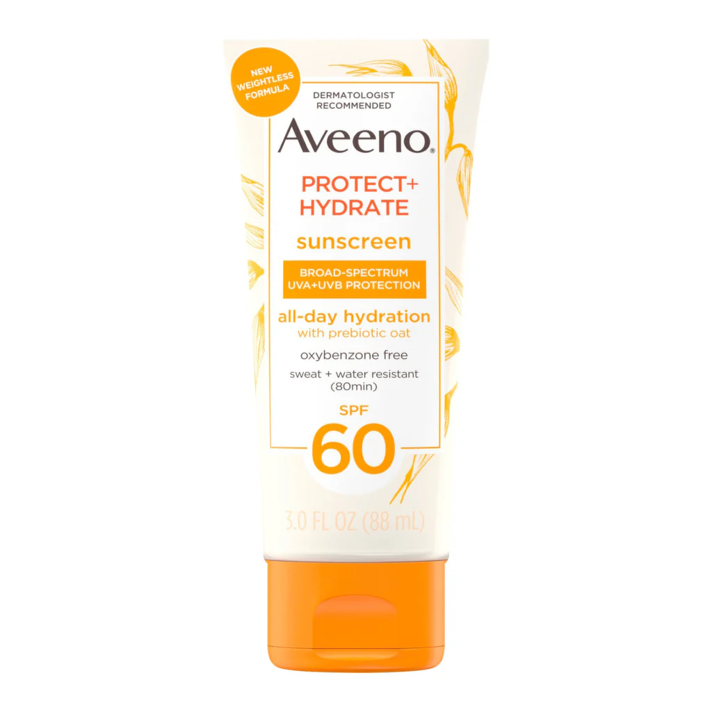 Aveeno Protect + Hydrate Sunscreen Face Lotion SPF 60