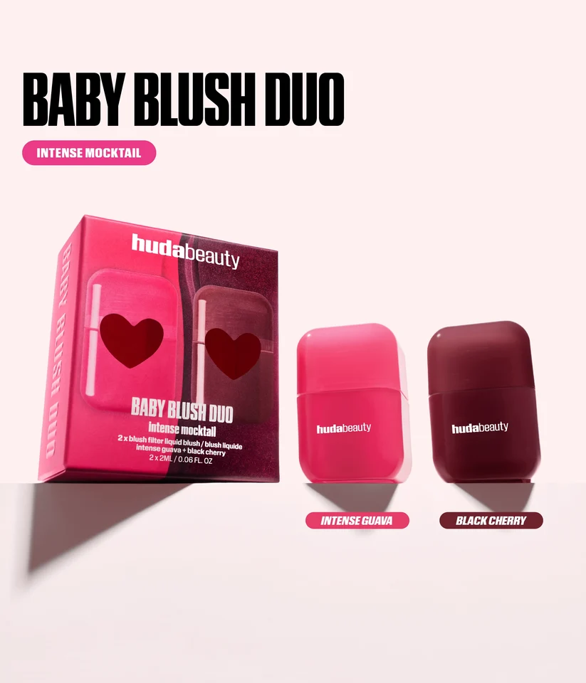 Huda Beauty BABY BLUSH INTENSE MOCKTAIL DUO KIT