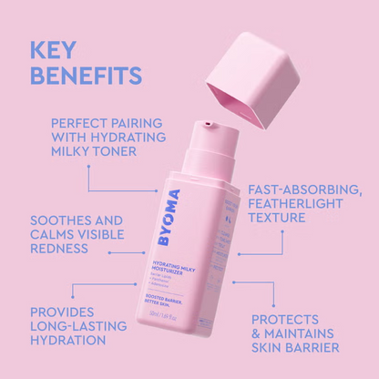 BYOMA Hydrating Milky Moisturiser 50ml