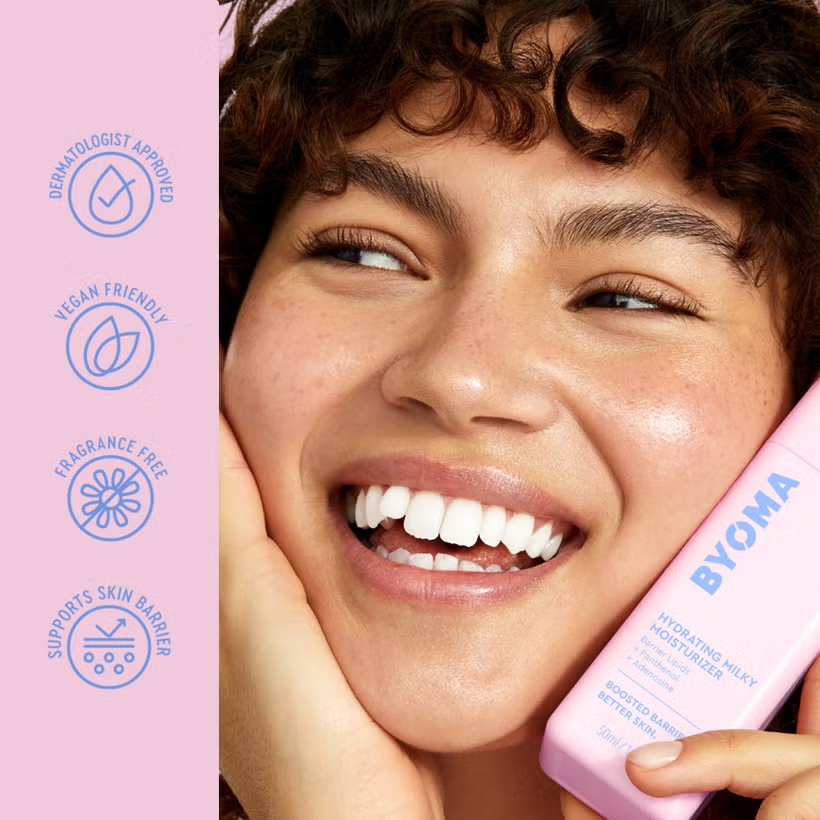 BYOMA Hydrating Milky Moisturiser 50ml
