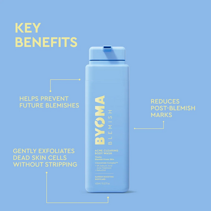 BYOMA Blemish Acne Clearing Body Wash 400ml