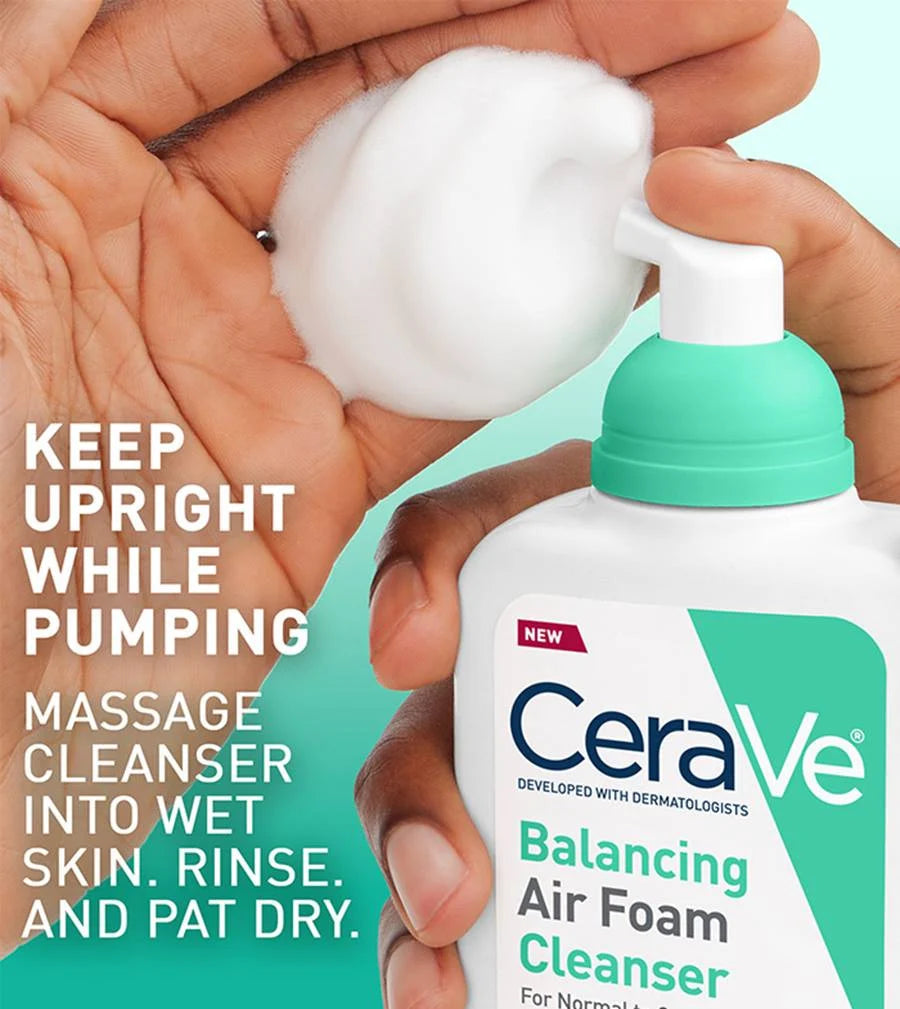 CeraVe Balancing Air Foam Facial Cleanser Cerave