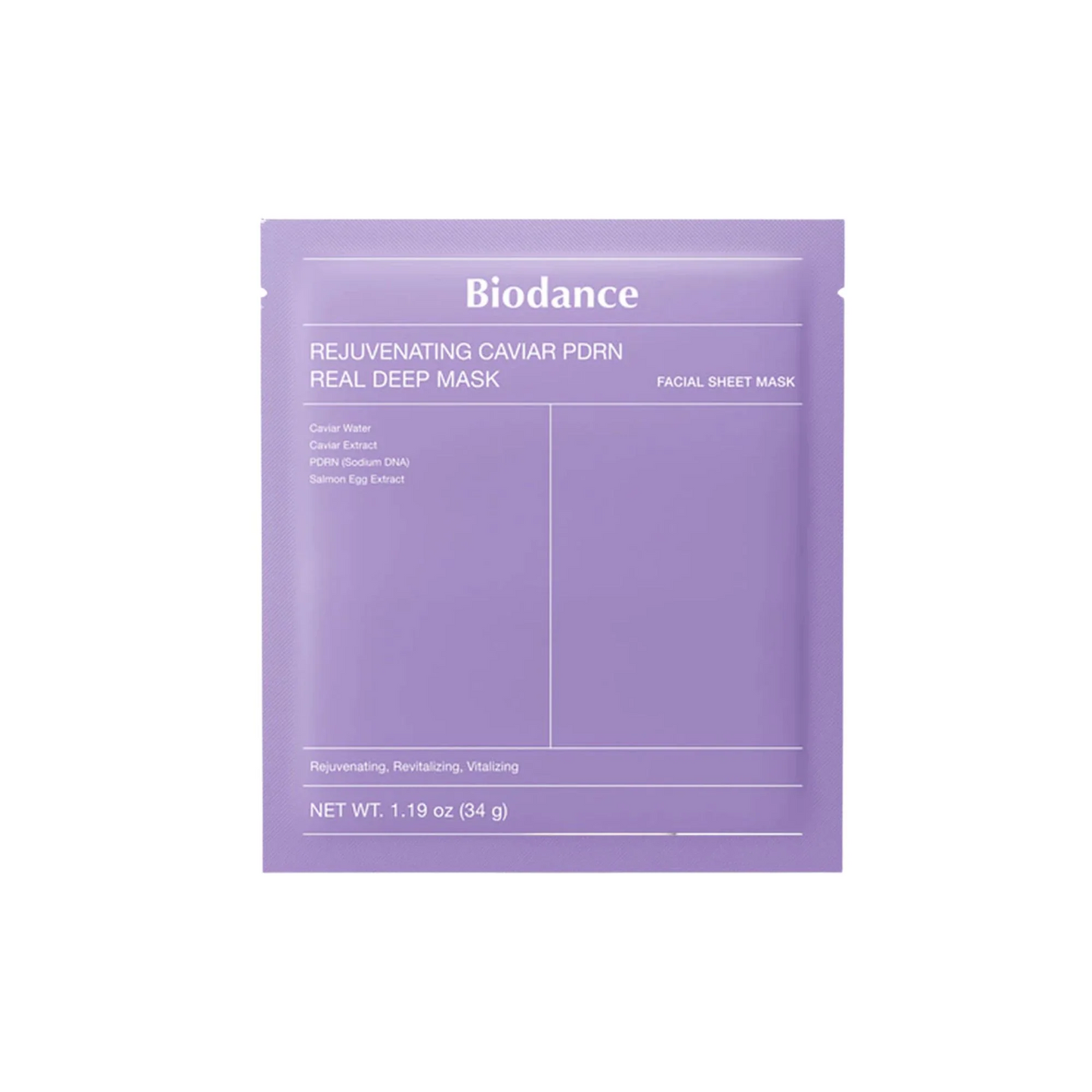 Biodance Rejuvenating Caviar PDRN Real Deep Mask