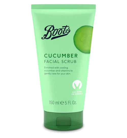 Boots Cucumber Facial Scrub