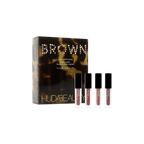 Huda Beauty Brown Obsessions Liquid Matte Minis - Set Of 4