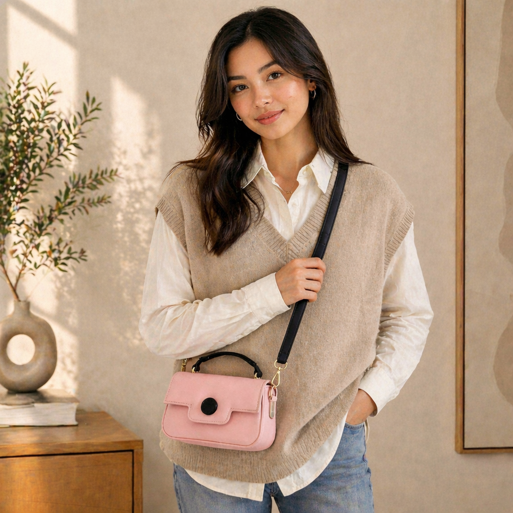 The dot satchel Crossbody bag