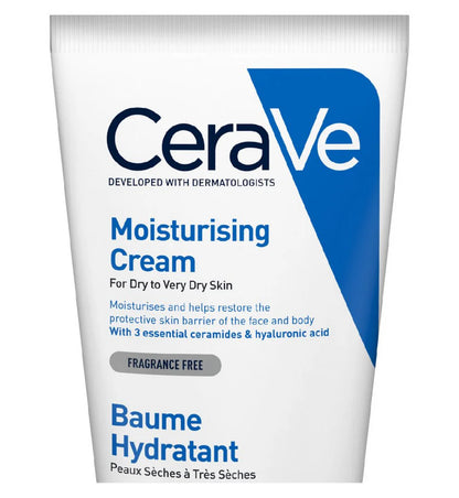 CeraVe Moisturizing Cream  (DRY TO VERY DRY SKIN)