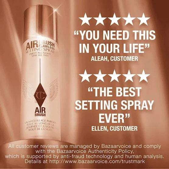 Charlotte Tilbury - Airbrush Flawless Setting Spray duo