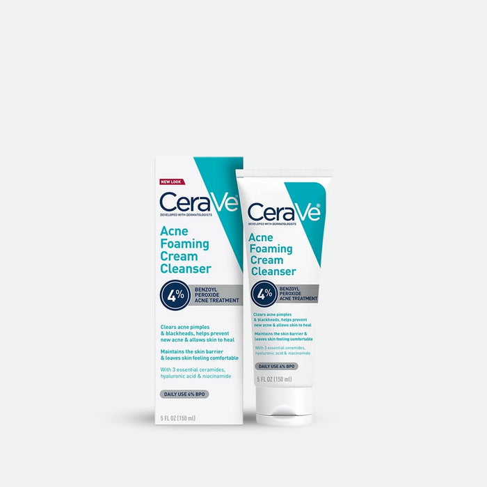 CeraVe Acne Foaming Cream Cleanser