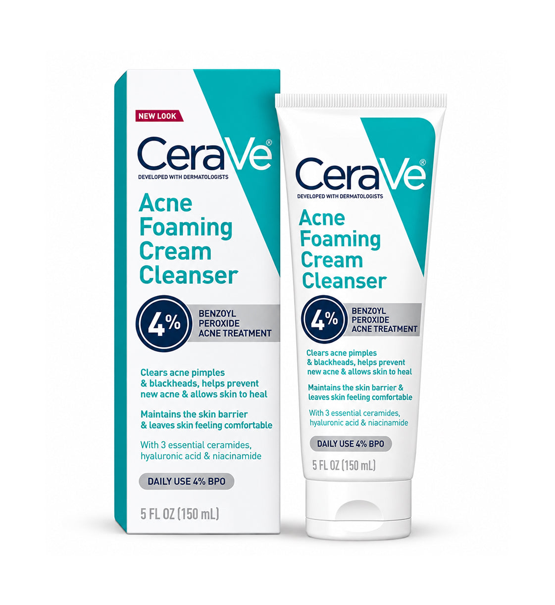 CeraVe Acne Foaming Cream Cleanser
