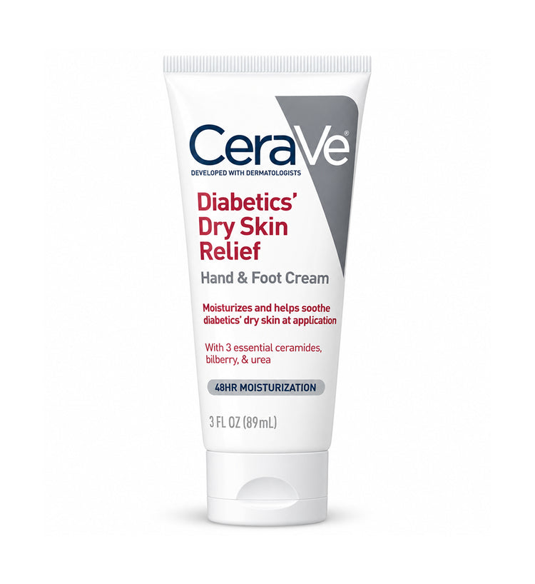 CeraVe Diabetics Dry Skin Relief Hand and Foot Cream