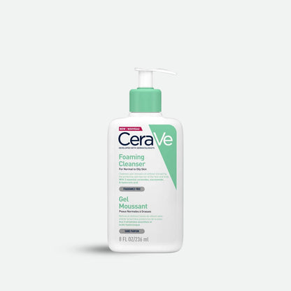 CeraVe Foaming Cleanser For Normal To Oily Skin (UK)