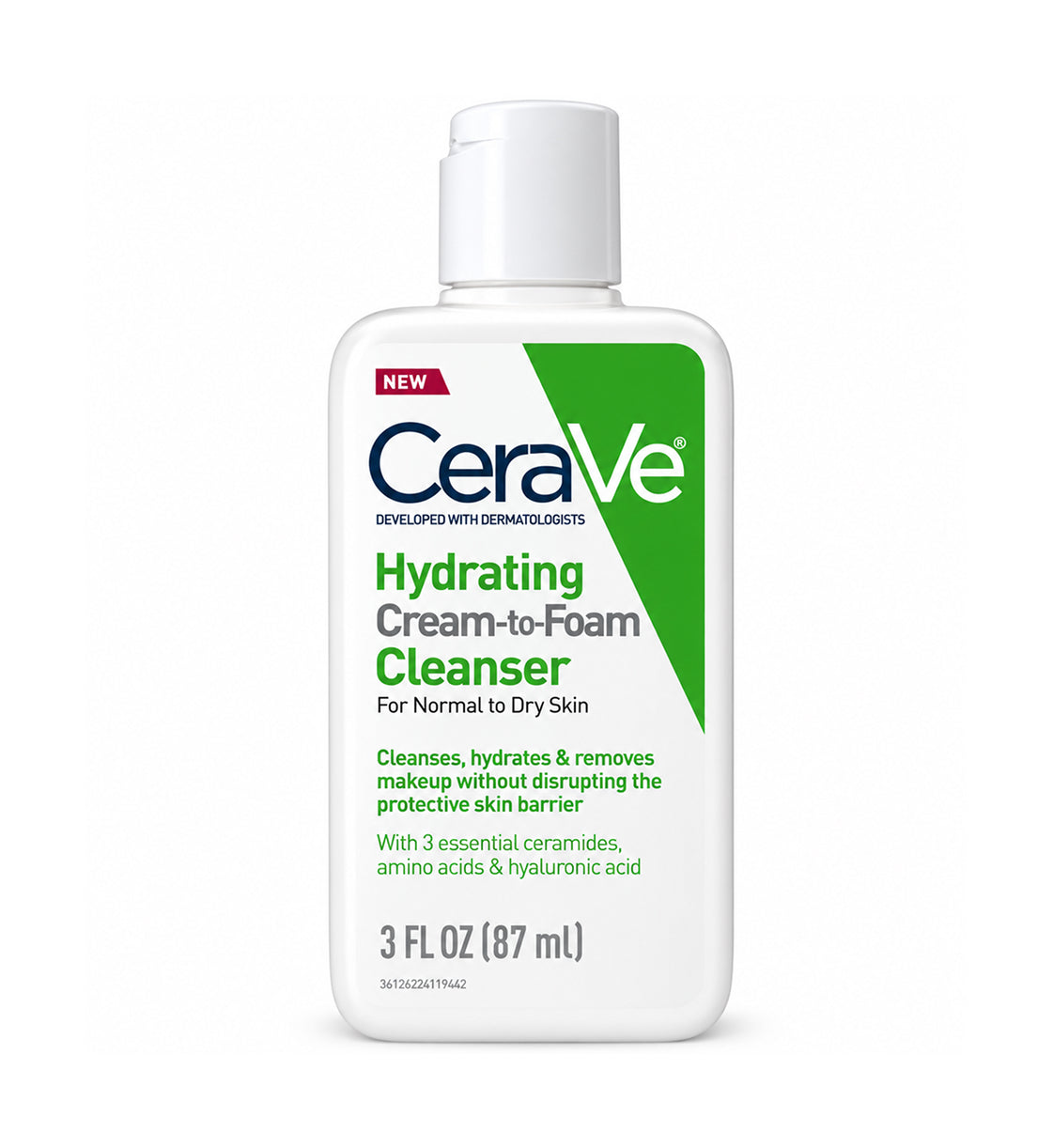 CeraVe Hydrating Cream To Foam Cleanser (USA)