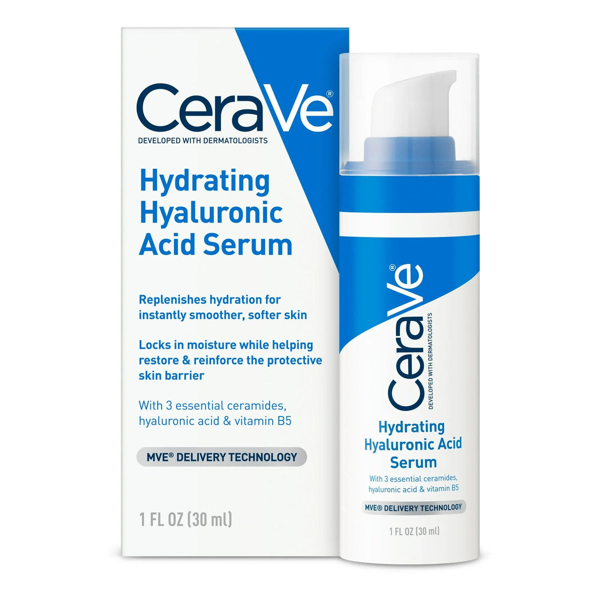 CeraVe Hydrating Hyaluronic Acid Serum Cerave