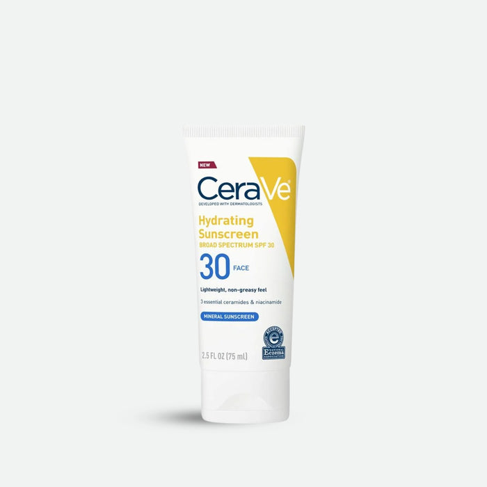 CeraVe Hydrating Mineral Sunscreen Face SPF 30
