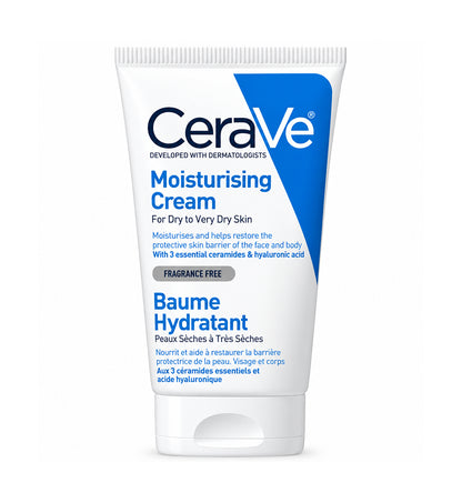 CeraVe Moisturizing Cream  (DRY TO VERY DRY SKIN)