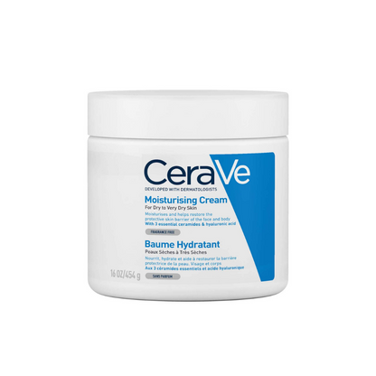 CeraVe Moisturizing Cream  (DRY TO VERY DRY SKIN)
