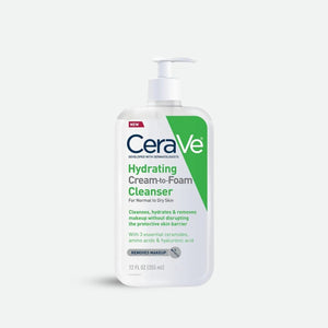 CeraVe Hydrating Cream To Foam Cleanser (USA) Cerave