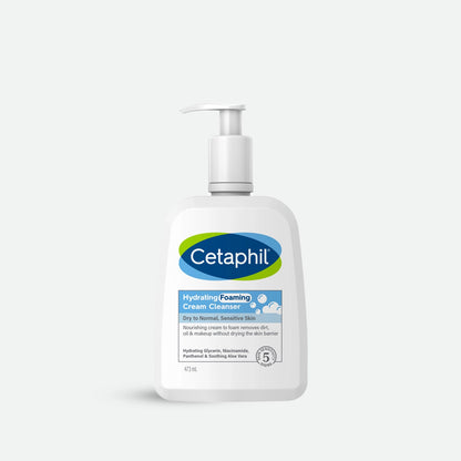 Cetaphil Hydrating Foaming Cream Cleanser