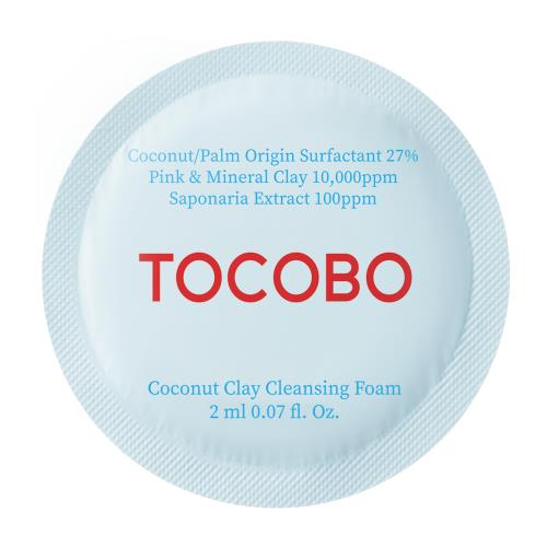 Tocobo Coconut Clay Cleansing Foam 2ml Tocobo