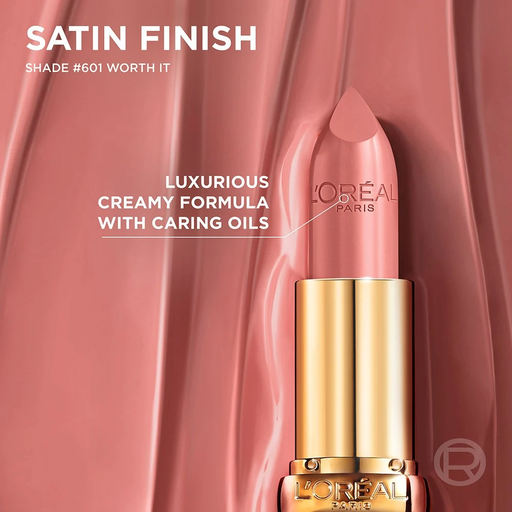LOREAL Colour Riche Satin Lipstick for Luxurious Hydration and Color