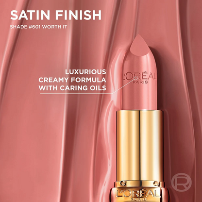LOREAL Colour Riche Satin Lipstick for Luxurious Hydration and Color