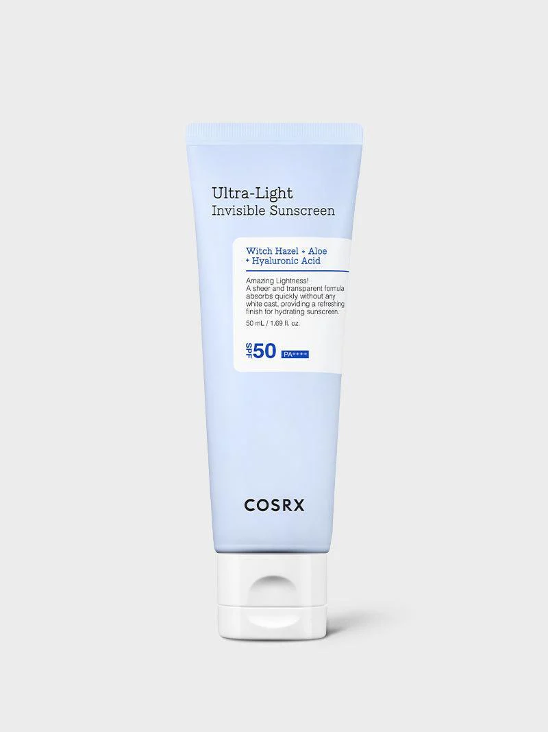 Cosrx Ultra-Light Invisible Sunscreen SPF50 PA++++ Cosrx