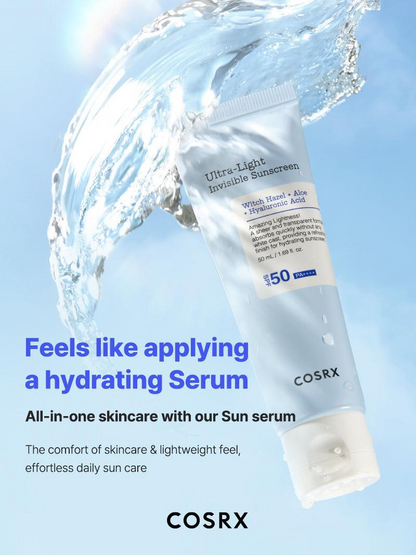 Cosrx Ultra-Light Invisible Sunscreen SPF50 PA++++