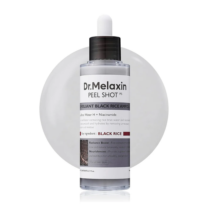 Dr.Melaxin Peel Shot Exfoliant Black Rice Ampoule