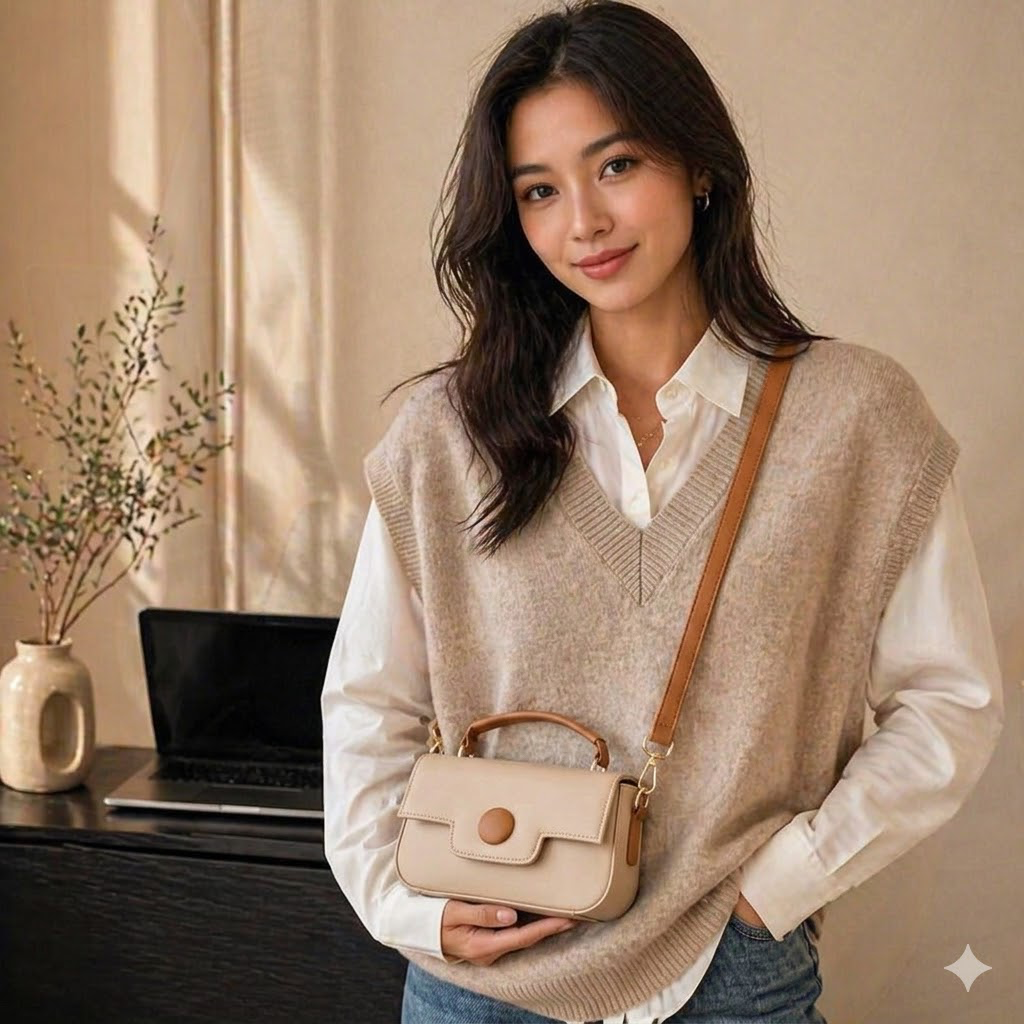 The dot satchel Crossbody bag
