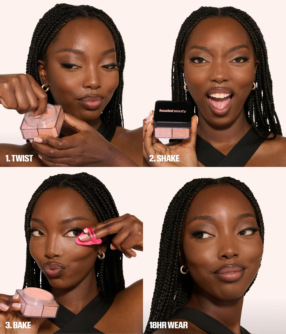 Huda Beauty Easy Bake Duo Loose Powder