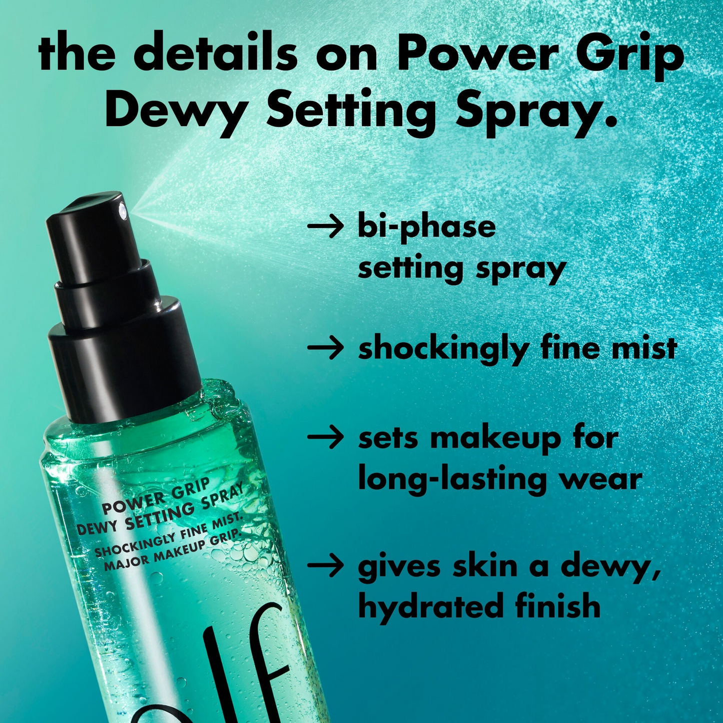 ELF Power Grip Dewy Setting Spray