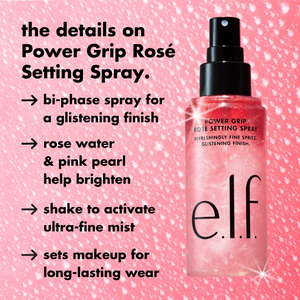 ELF Power Grip Rosé Setting Spray ELF Cosmetics