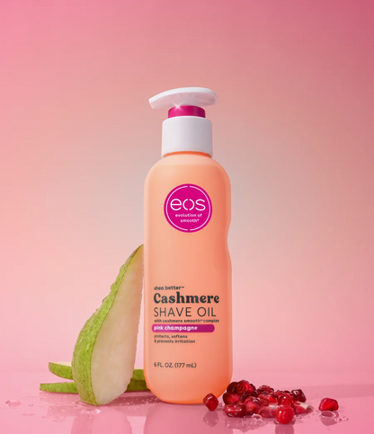 EOS Pink Champagne Shave Oil