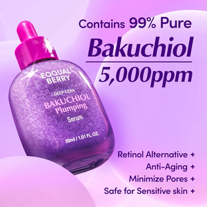 EQQUALBERRY Bakuchiol Plumping Serum EQQUALBERRY