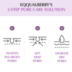 EQQUALBERRY Purple PDRN Pore Minimizing Serum