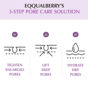 EQQUALBERRY Purple PDRN Pore Minimizing Serum EQQUALBERRY