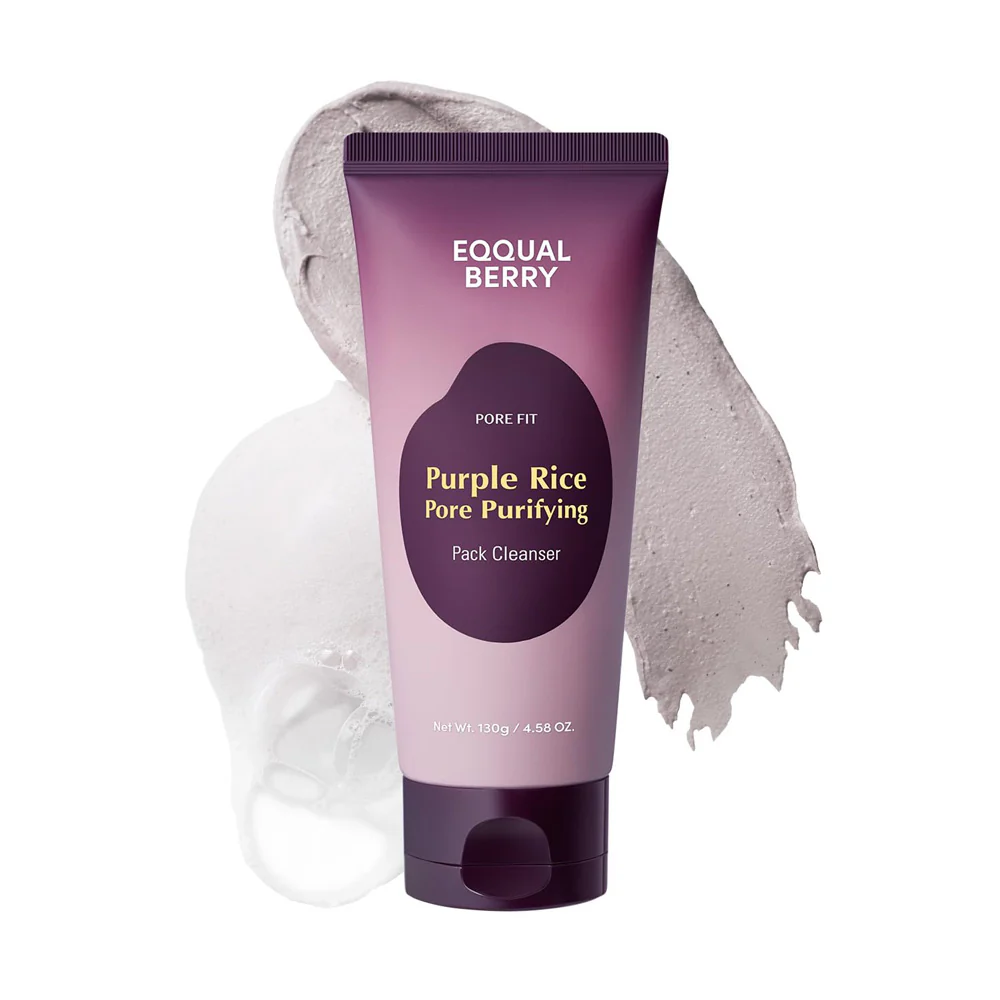 EQQUALBERRY Purple Rice Pore Purifying Pack Cleanser EQQUALBERRY