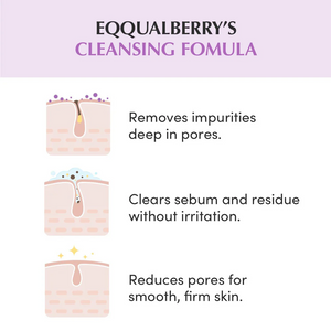 EQQUALBERRY Purple Rice Pore Purifying Pack Cleanser EQQUALBERRY