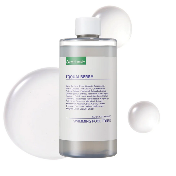 EQQUALBERRY Swimming Pool Daily Facial Toner
