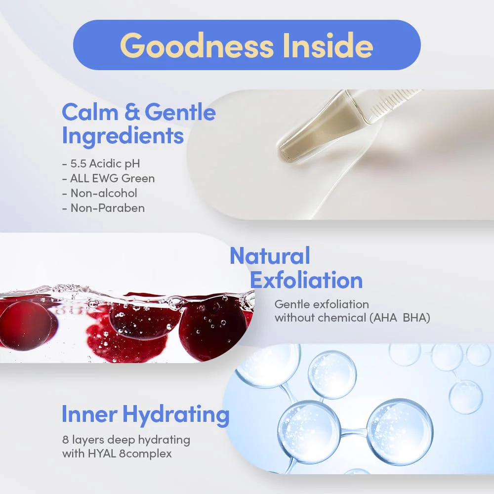 EQQUALBERRY Swimming Pool Daily Facial Toner